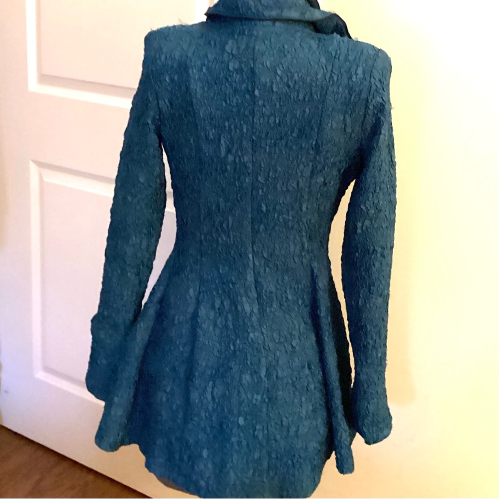 DESIGN TODAYS FABULOUS fit n flare tunic jacket. Sz S NWT $350 - Picture 3 of 8